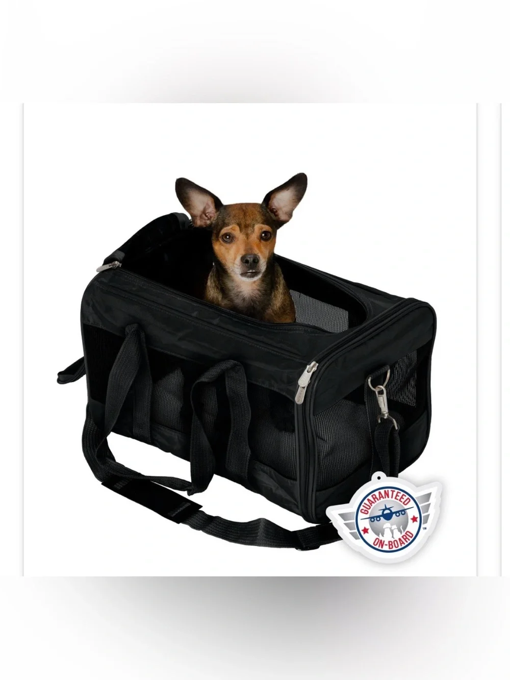 Sherpa Original Deluxe Travel Pet Carrier, Airline Approved